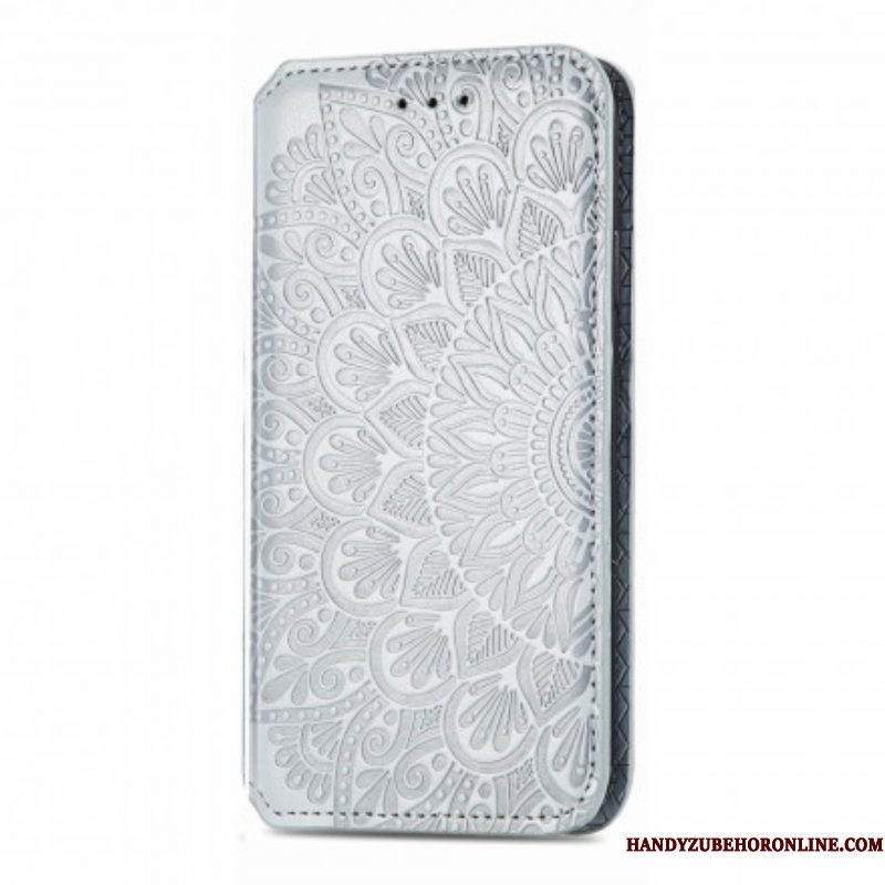 Bescherming Hoesje voor Motorola Edge 20 Pro Folio-hoesje Mandala