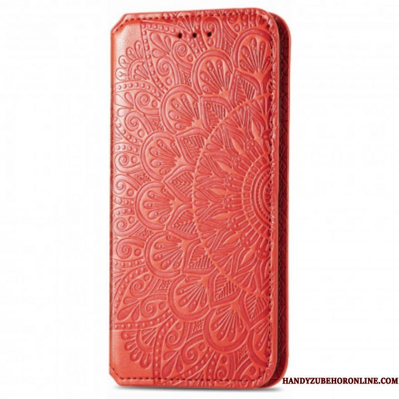 Bescherming Hoesje voor Motorola Edge 20 Pro Folio-hoesje Mandala