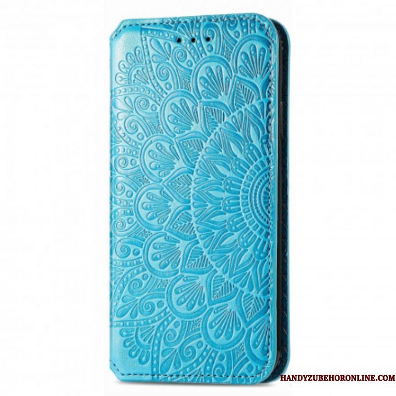 Bescherming Hoesje voor Motorola Edge 20 Pro Folio-hoesje Mandala