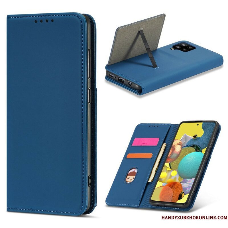 Bescherming Hoesje voor Samsung Galaxy A42 5G Folio-hoesje Kaarthouder Standaard