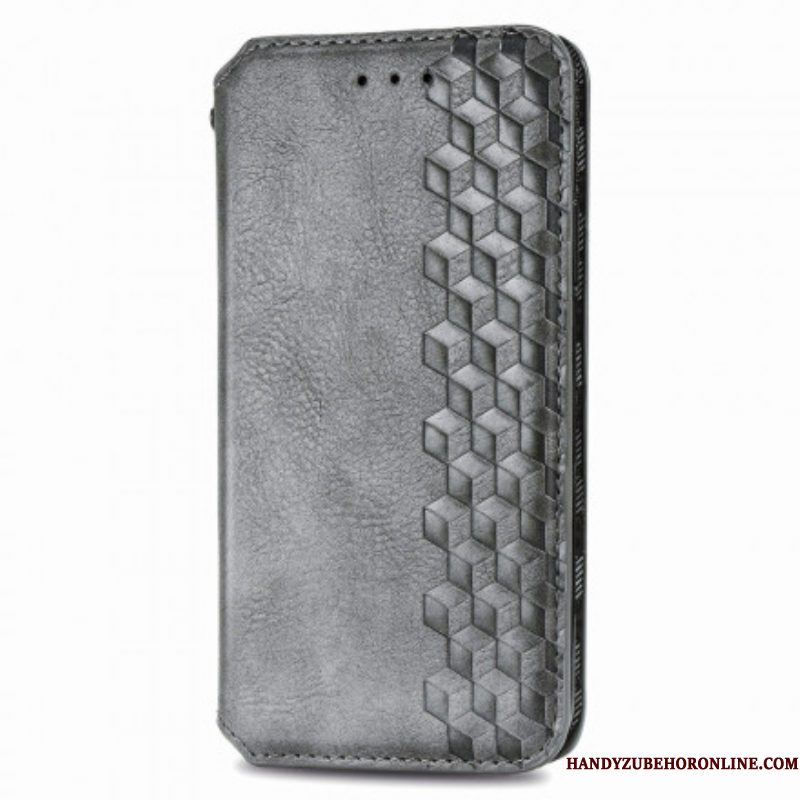 Bescherming Hoesje voor Samsung Galaxy A42 5G Folio-hoesje Leereffect Diamanttextuur