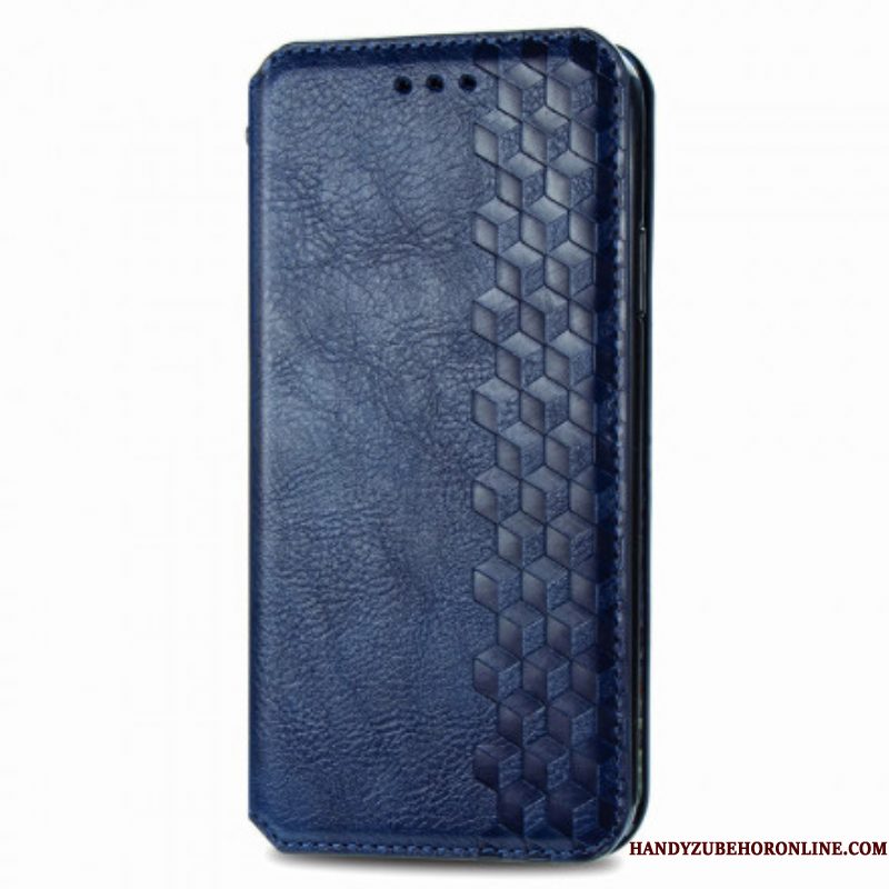 Bescherming Hoesje voor Samsung Galaxy A42 5G Folio-hoesje Leereffect Diamanttextuur