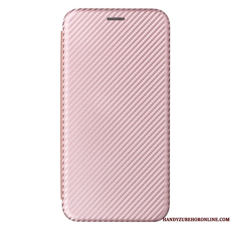 Bescherming Hoesje voor Samsung Galaxy A54 5G Folio-hoesje Gekleurde Koolstofvezel