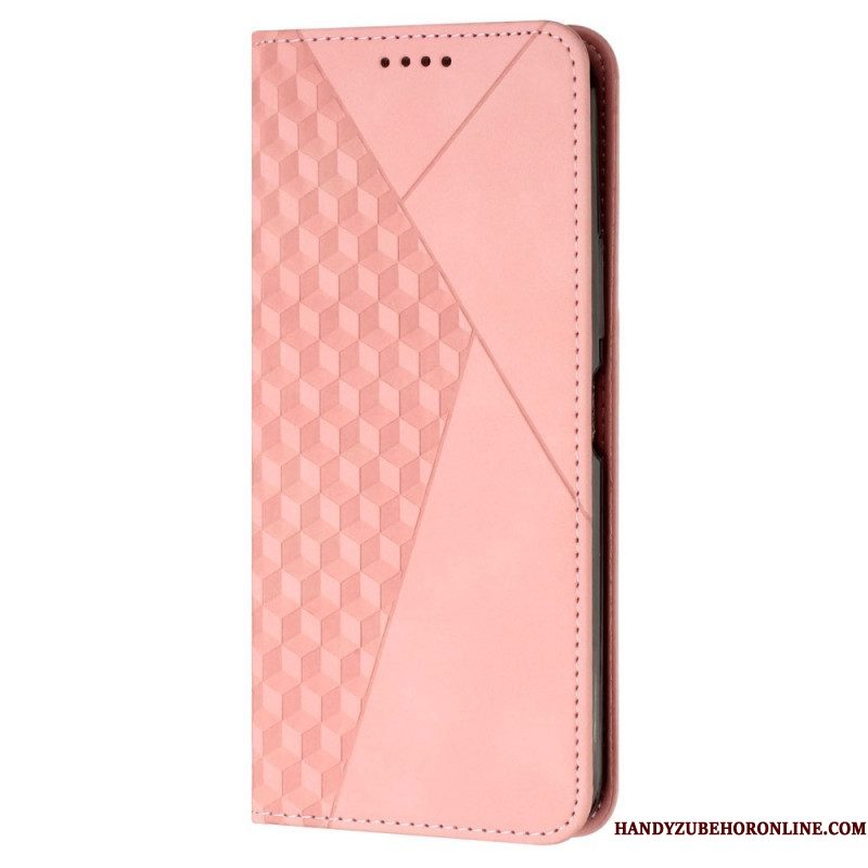 Bescherming Hoesje voor Samsung Galaxy A54 5G Folio-hoesje Stijl Leer 3d-patroon