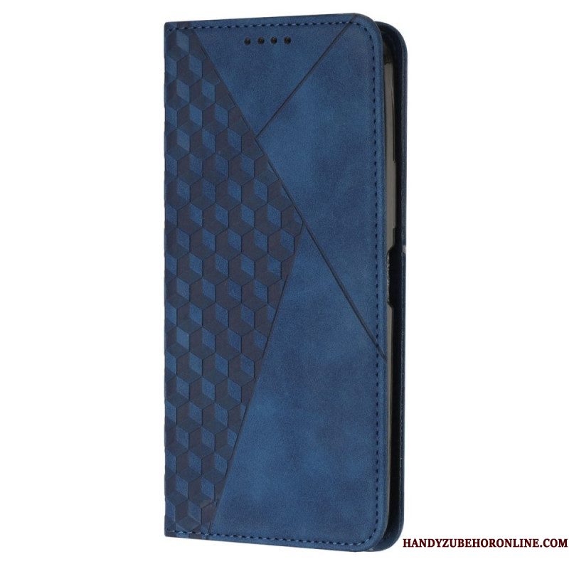 Bescherming Hoesje voor Samsung Galaxy A54 5G Folio-hoesje Stijl Leer 3d-patroon