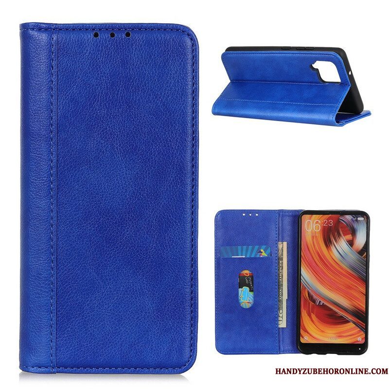 Bescherming Hoesje voor Samsung Galaxy M12 / A12 Folio-hoesje Gekleurd Splitleer