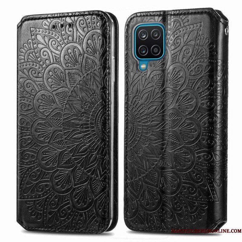 Bescherming Hoesje voor Samsung Galaxy M12 / A12 Folio-hoesje Mandala