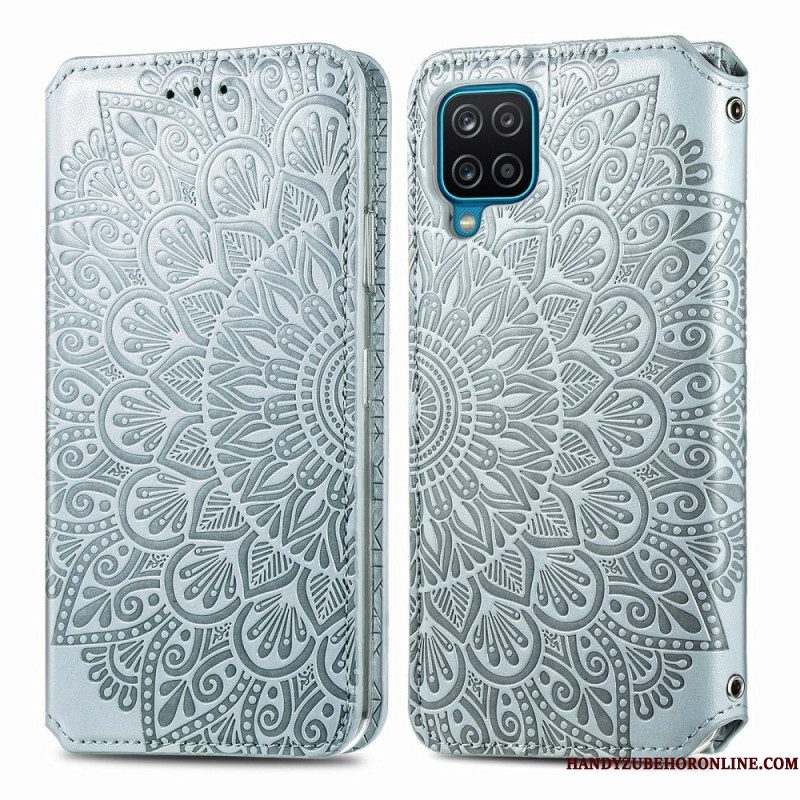 Bescherming Hoesje voor Samsung Galaxy M12 / A12 Folio-hoesje Mandala