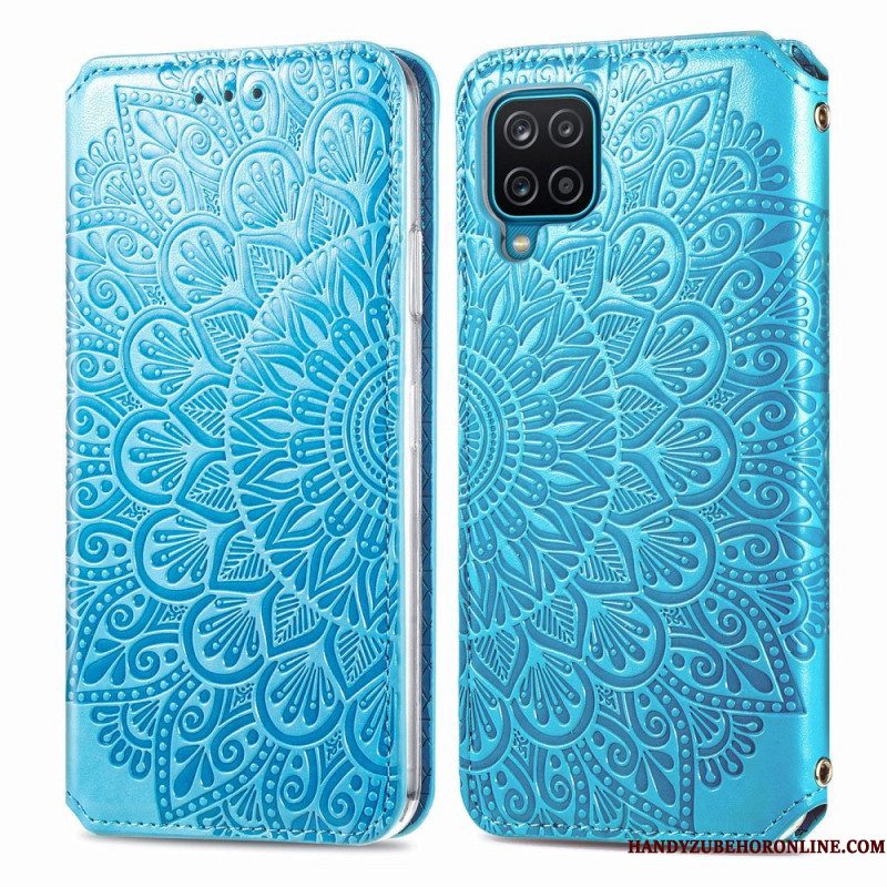 Bescherming Hoesje voor Samsung Galaxy M12 / A12 Folio-hoesje Mandala