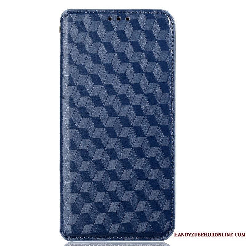 Bescherming Hoesje voor Samsung Galaxy M13 Folio-hoesje 3d Kubussen