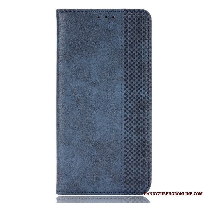 Bescherming Hoesje voor Samsung Galaxy M23 5G Folio-hoesje Gestileerd Vintage Leereffect