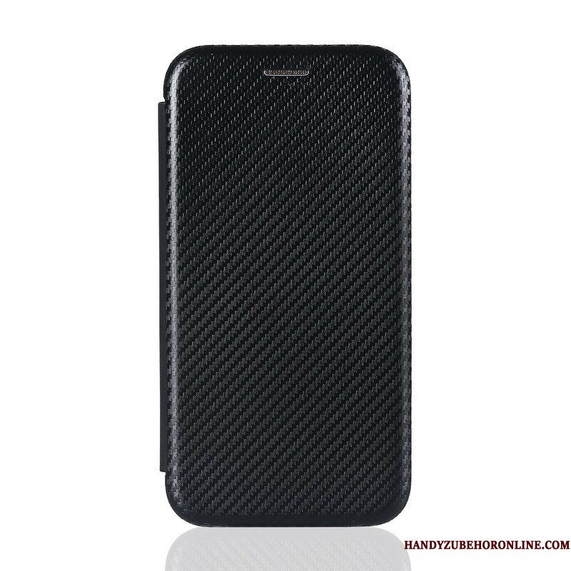 Bescherming Hoesje voor Samsung Galaxy M51 Folio-hoesje Koolstofvezel