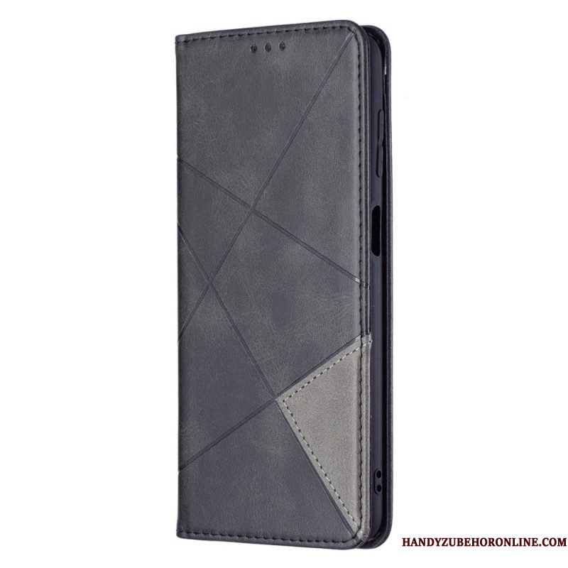 Bescherming Hoesje voor Samsung Galaxy M52 5G Folio-hoesje Patroon Van Imitatieleer