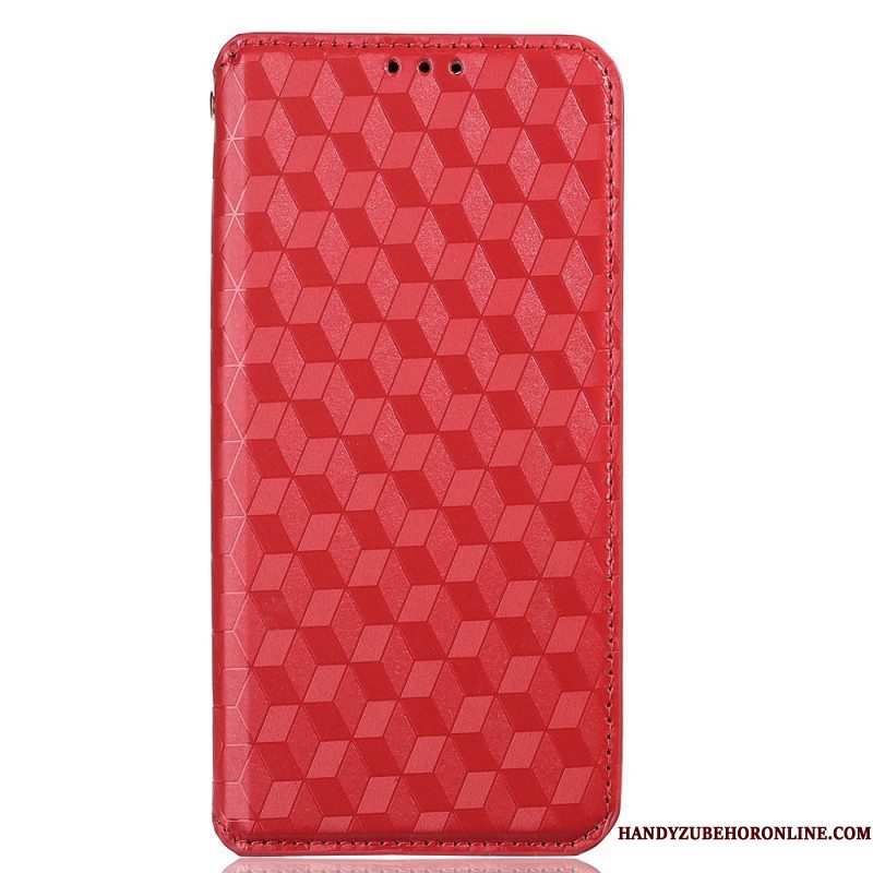 Bescherming Hoesje voor Samsung Galaxy M53 5G Folio-hoesje 3d Kubussen