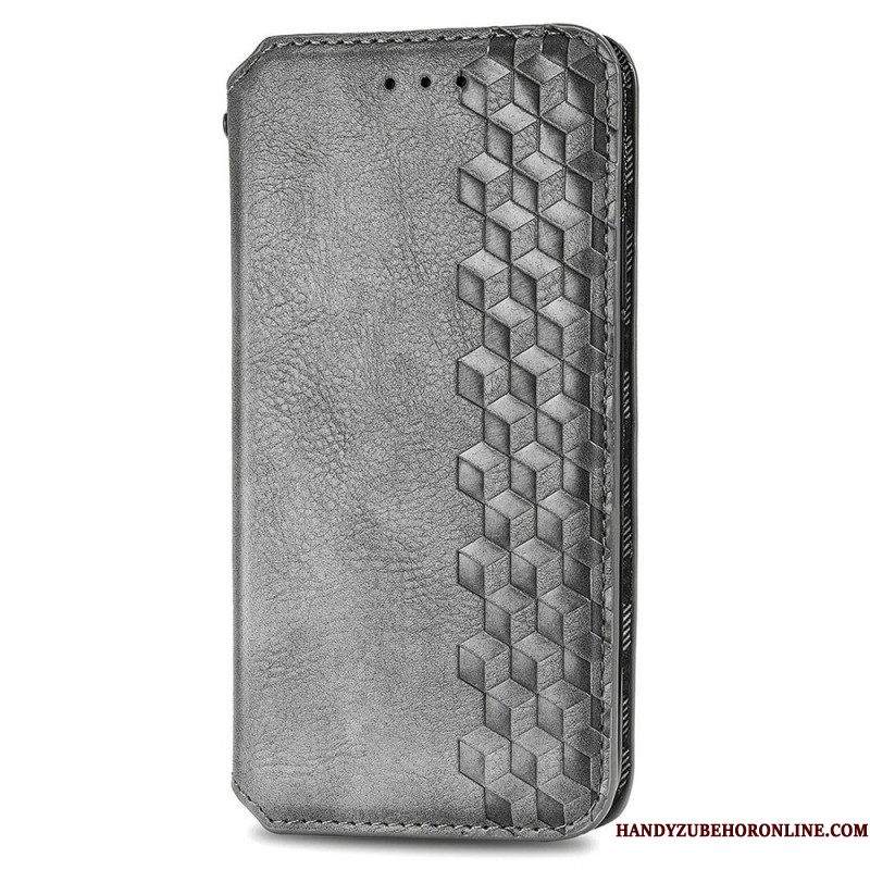 Bescherming Hoesje voor Samsung Galaxy M53 5G Folio-hoesje Patroon Met Leereffect