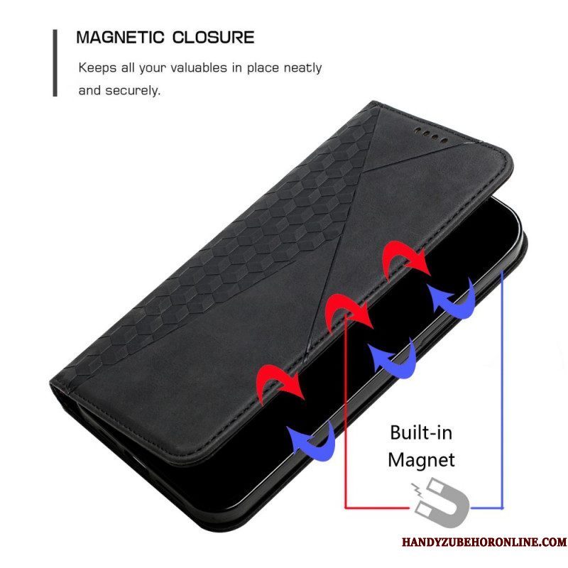 Bescherming Hoesje voor Samsung Galaxy S20 Plus / S20 Plus 5G Folio-hoesje Geo Leereffect