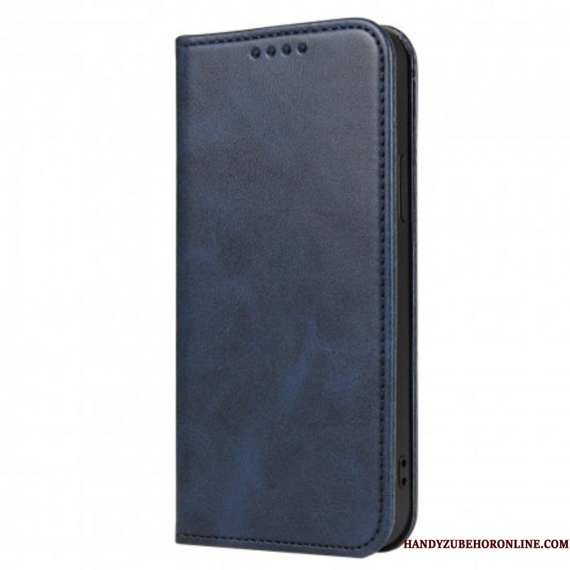 Bescherming Hoesje voor Samsung Galaxy S21 5G Folio-hoesje Leereffect In Zakelijke Stijl