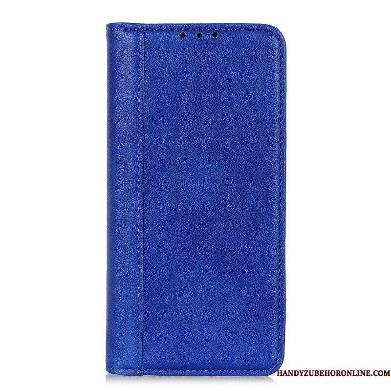 Bescherming Hoesje voor Samsung Galaxy S21 FE Folio-hoesje Elegantie Split Litchi Leer