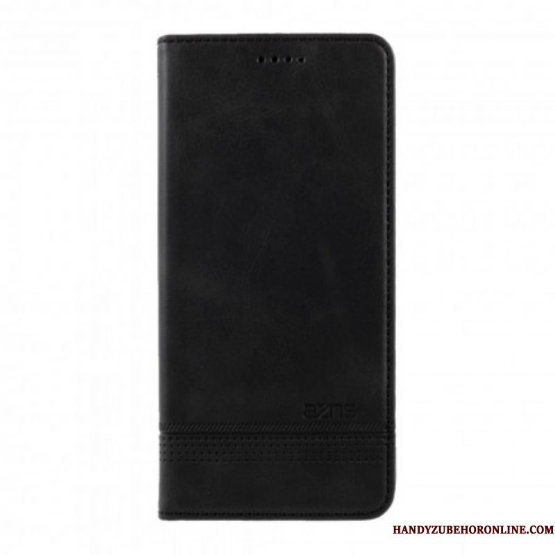 Bescherming Hoesje voor Samsung Galaxy S21 Plus 5G Folio-hoesje Azns Leerstyling