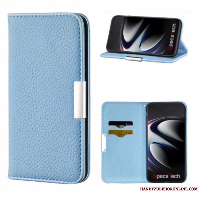 Bescherming Hoesje voor Samsung Galaxy S21 Ultra 5G Folio-hoesje Imitatieleer Litchi Ultra Chic