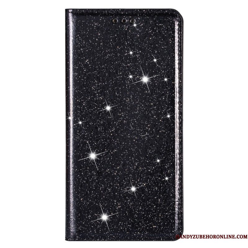 Bescherming Hoesje voor Samsung Galaxy S22 Plus 5G Folio-hoesje Paillettenstijl