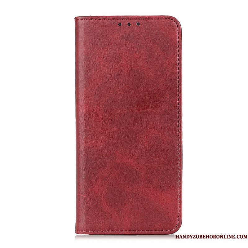 Bescherming Hoesje voor Samsung Galaxy S22 Ultra 5G Folio-hoesje Elegantie Splitleer