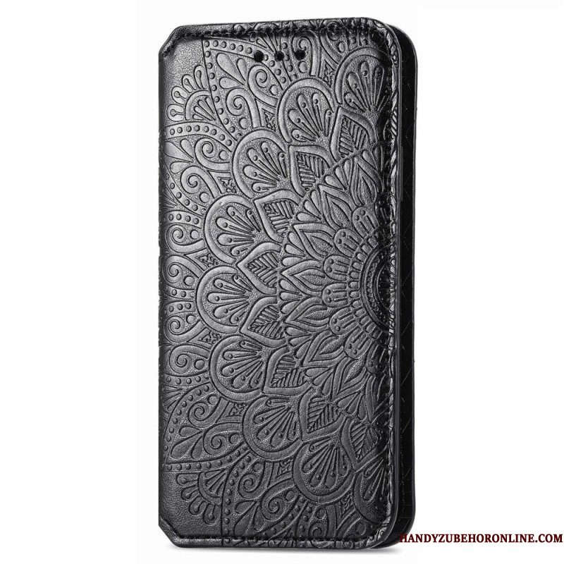 Bescherming Hoesje voor Samsung Galaxy S22 Ultra 5G Folio-hoesje Mandala