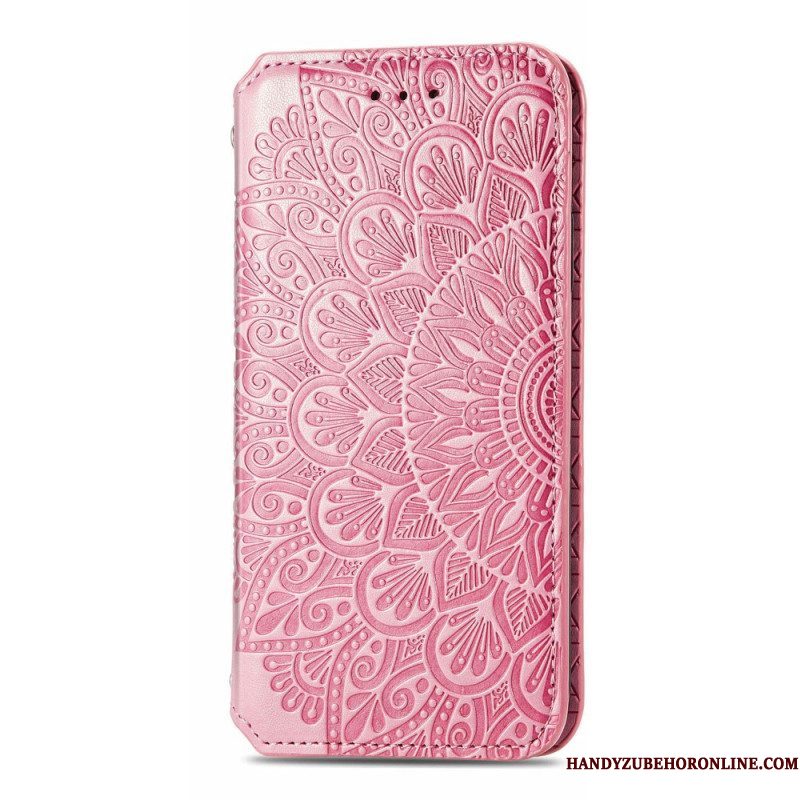 Bescherming Hoesje voor Samsung Galaxy S22 Ultra 5G Folio-hoesje Mandala