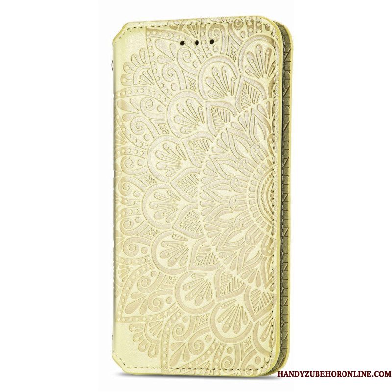 Bescherming Hoesje voor Samsung Galaxy S22 Ultra 5G Folio-hoesje Mandala