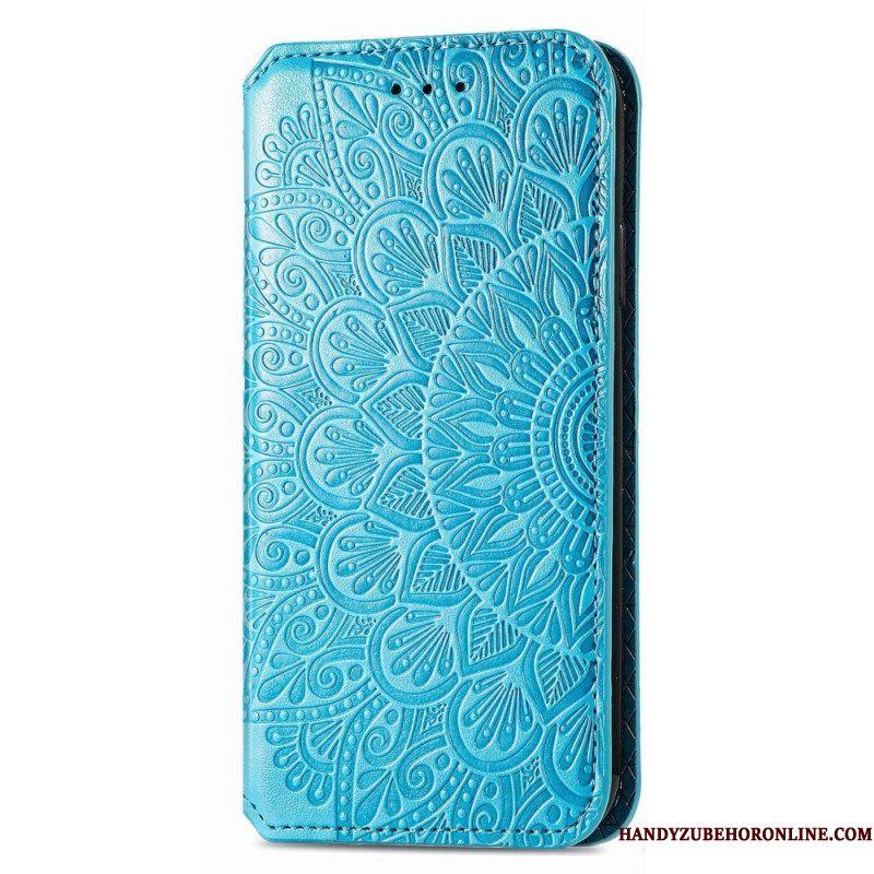 Bescherming Hoesje voor Samsung Galaxy S22 Ultra 5G Folio-hoesje Mandala