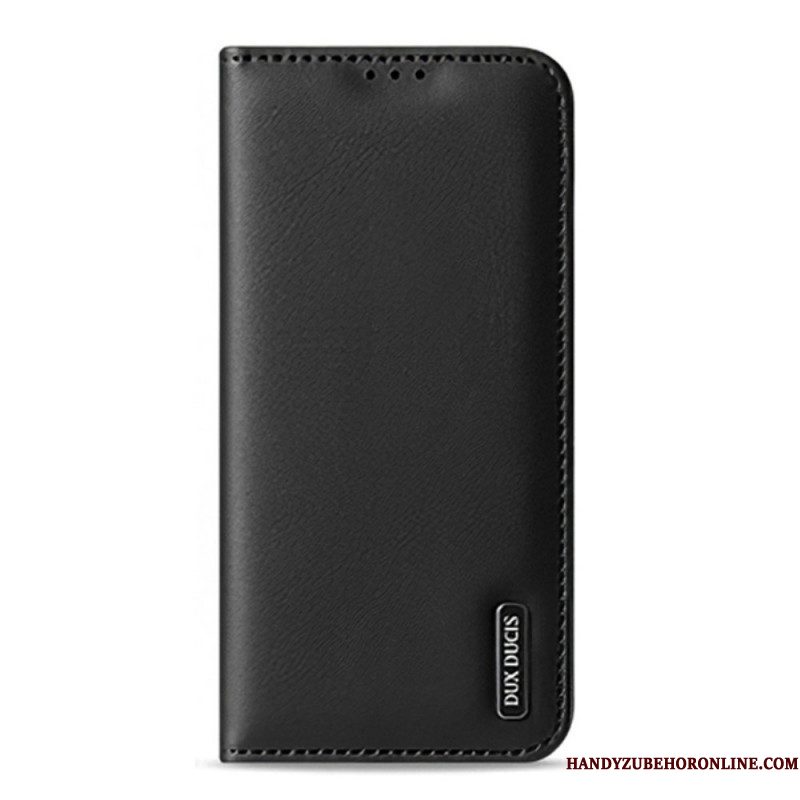 Bescherming Hoesje voor Samsung Galaxy S22 Ultra 5G Folio-hoesje Rfid Dux Ducis