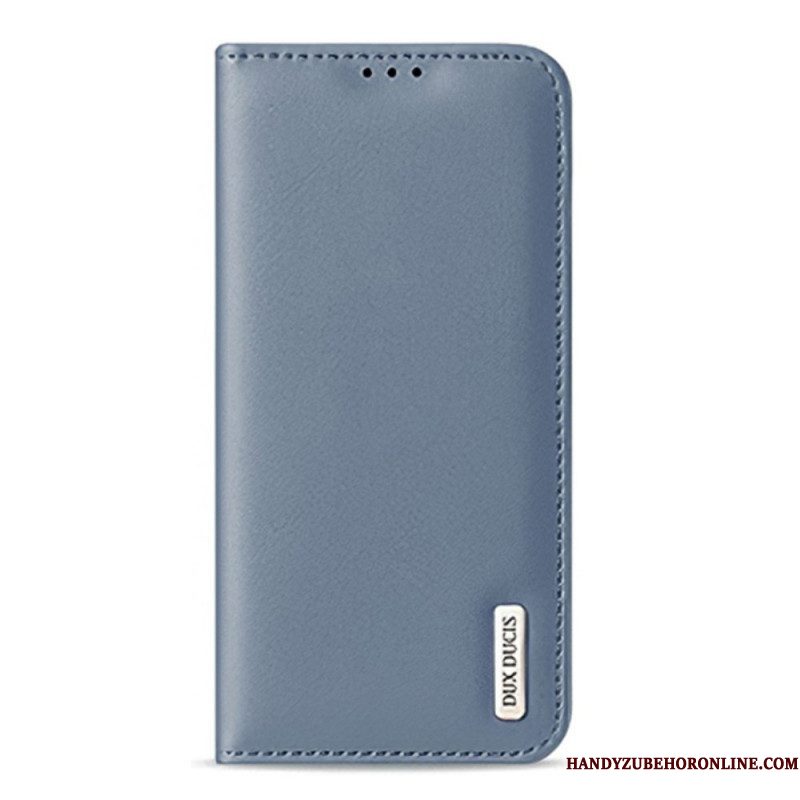 Bescherming Hoesje voor Samsung Galaxy S22 Ultra 5G Folio-hoesje Rfid Dux Ducis