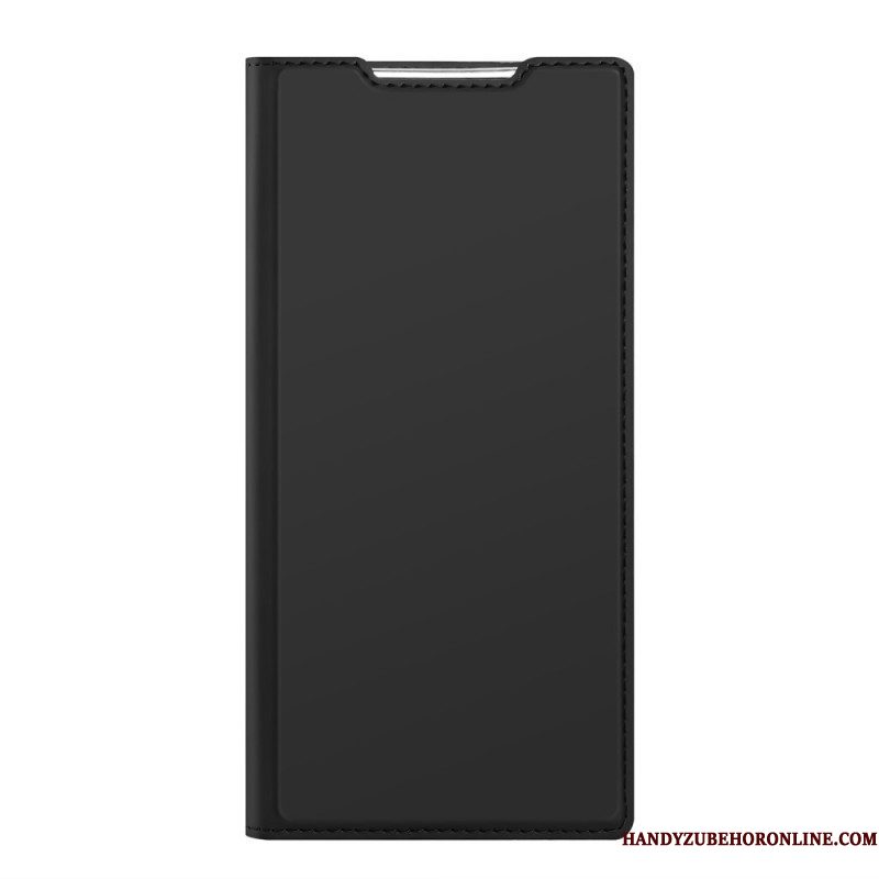 Bescherming Hoesje voor Samsung Galaxy S22 Ultra 5G Folio-hoesje Skinpro Dux Ducis