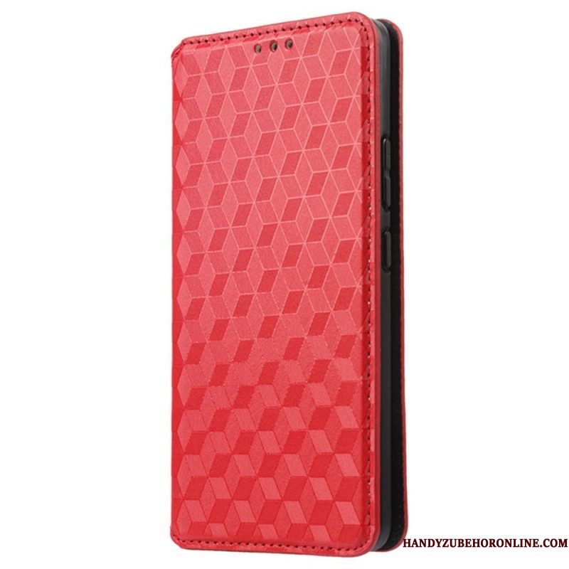 Bescherming Hoesje voor Samsung Galaxy S23 5G Folio-hoesje 3d Patroon