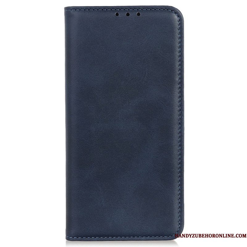 Bescherming Hoesje voor Samsung Galaxy S23 5G Folio-hoesje Gespleten Leer