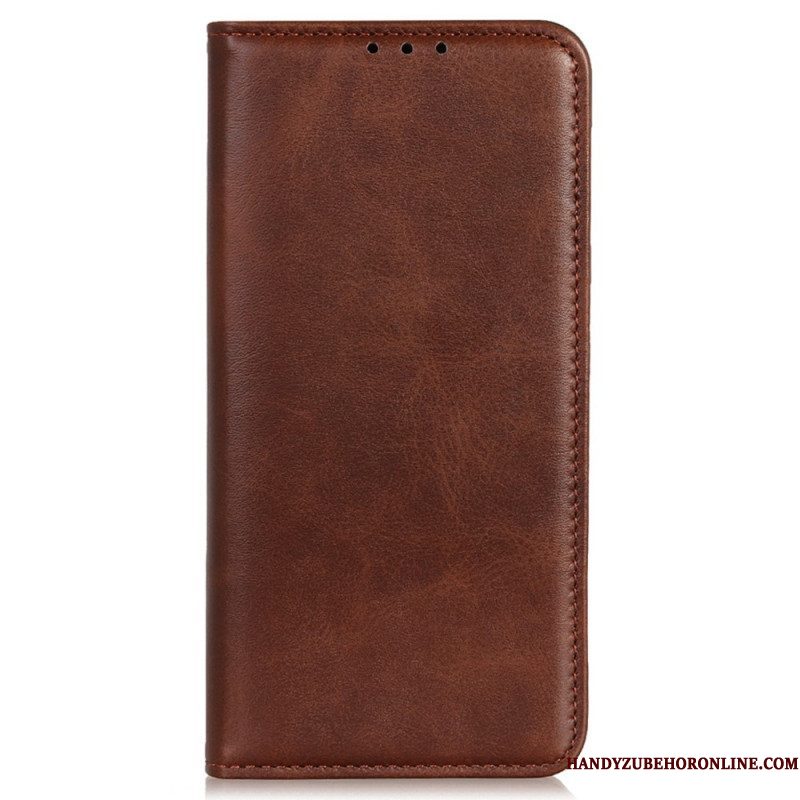 Bescherming Hoesje voor Samsung Galaxy S23 5G Folio-hoesje Gespleten Leer