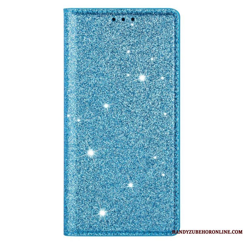 Bescherming Hoesje voor Samsung Galaxy S23 5G Folio-hoesje Paillettenstijl
