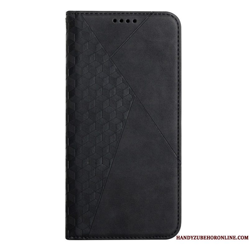 Bescherming Hoesje voor Samsung Galaxy S23 5G Folio-hoesje Stijl Leer 3d-patroon