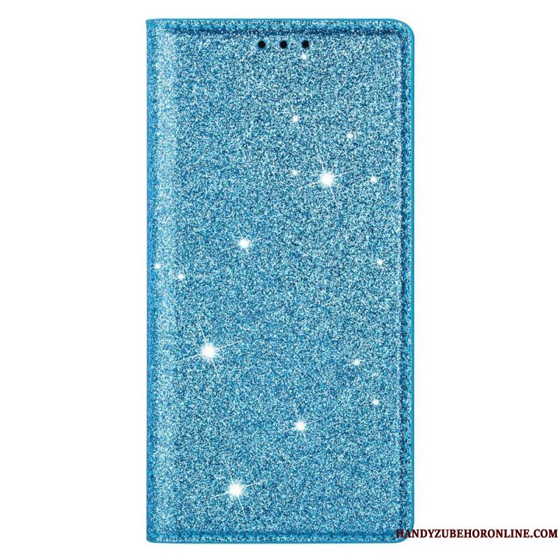 Bescherming Hoesje voor Samsung Galaxy S23 Ultra 5G Folio-hoesje Paillettenstijl