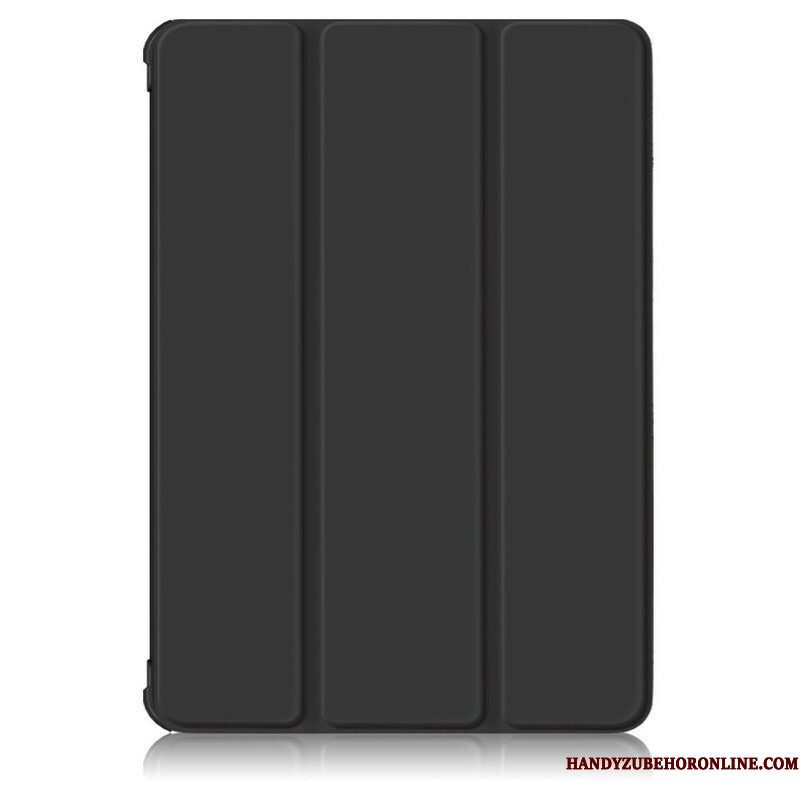 Bescherming Hoesje voor Samsung Galaxy Tab S7 FE Tri-fold Versterkte Pennenhouder