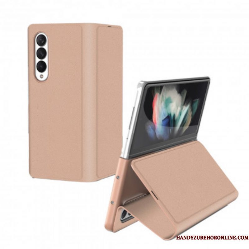 Bescherming Hoesje voor Samsung Galaxy Z Fold 3 5G Folio-hoesje Ultra Fijne Gkk