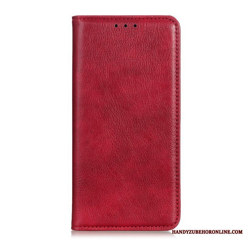 Bescherming Hoesje voor Sony Xperia 1 IV Folio-hoesje Litchi Splitleer