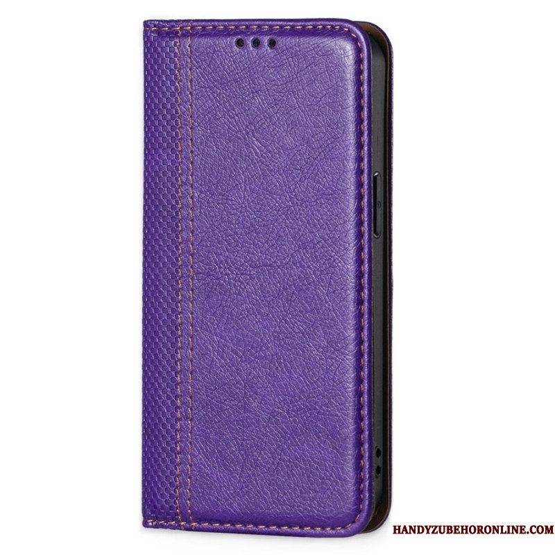 Bescherming Hoesje voor Sony Xperia 1 IV Folio-hoesje Vintage Kunstleer