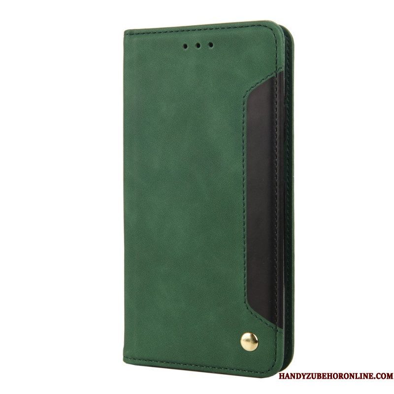 Bescherming Hoesje voor Sony Xperia 10 IV Folio-hoesje Twee Toon