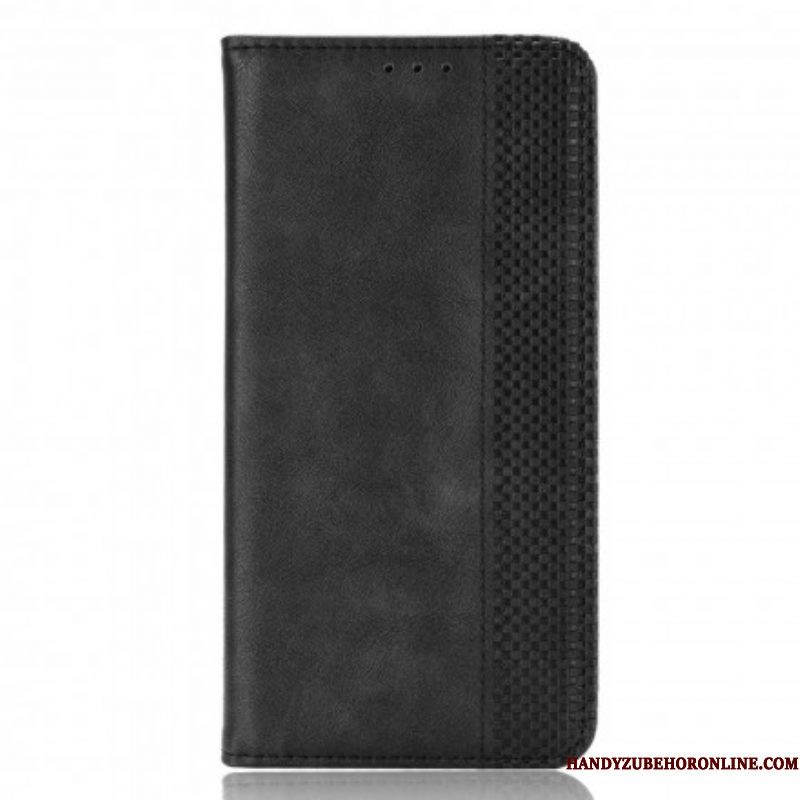 Bescherming Hoesje voor Sony Xperia 5 III Folio-hoesje Gestileerd Vintage Leereffect