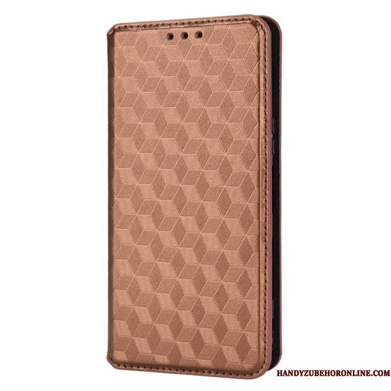 Bescherming Hoesje voor Sony Xperia 5 IV Folio-hoesje 3d Textuur