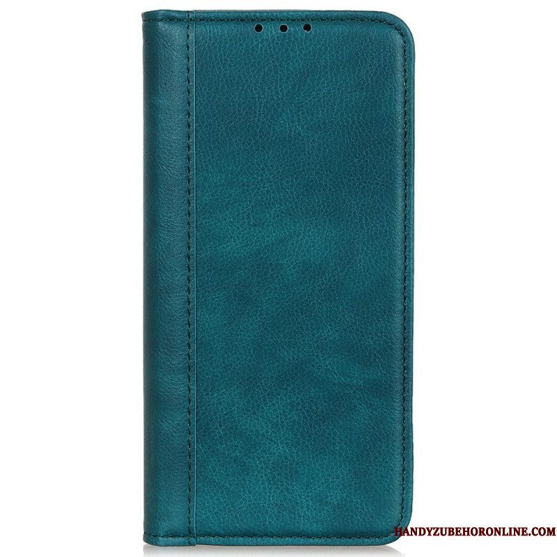 Bescherming Hoesje voor Sony Xperia Pro-I Folio-hoesje Elegantie Split Litchi Leer