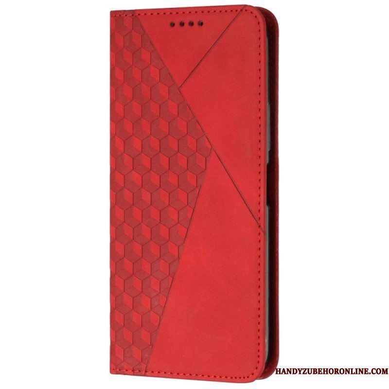 Bescherming Hoesje voor Xiaomi 12 Lite Folio-hoesje Stijl Leer 3d-patroon