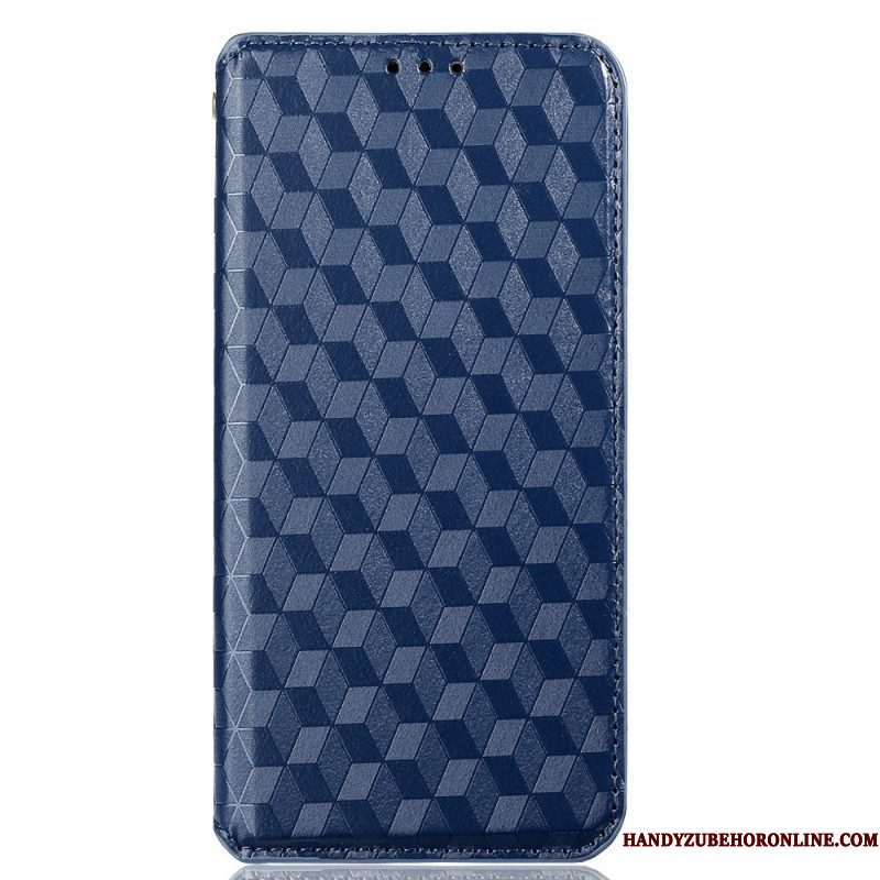 Bescherming Hoesje voor Xiaomi 12 Pro Folio-hoesje Diamant Leereffect