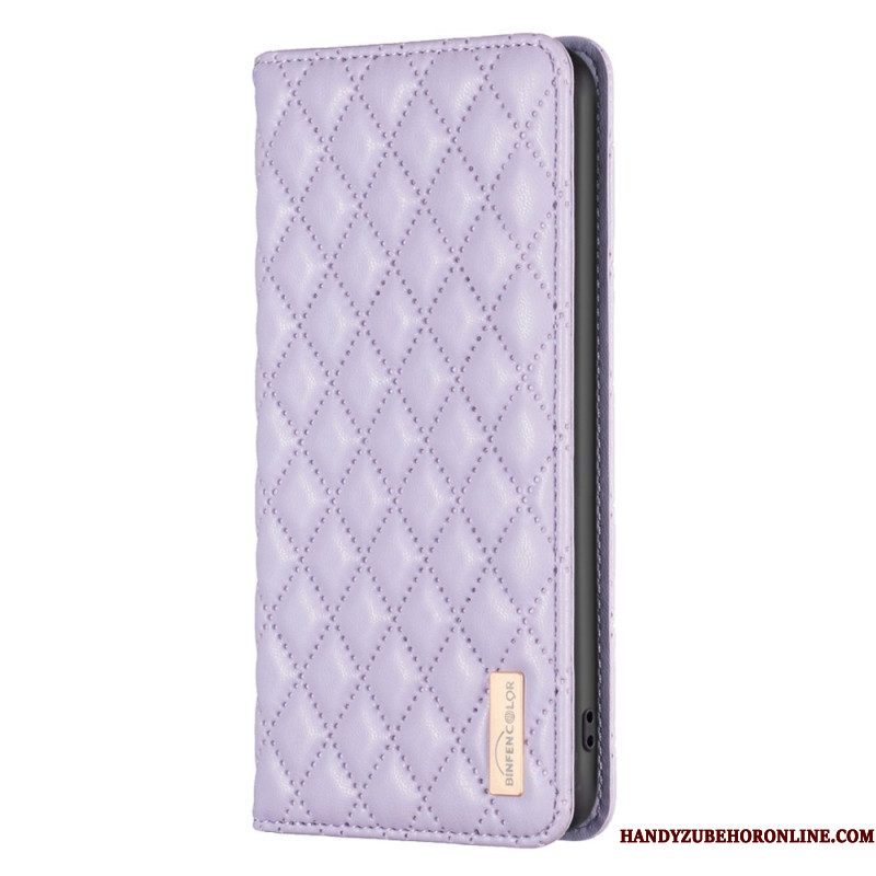 Bescherming Hoesje voor Xiaomi 12T / 12T Pro Folio-hoesje Gewatteerde Binfen-kleur